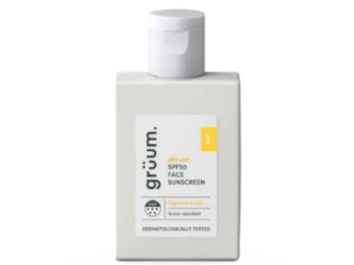 Gruum Altruist Face Sunscreen, SPF 50, 3.38 fl oz/100 mL
