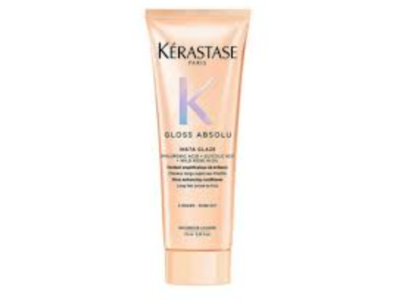 Kérastase Paris Gloss Absolu Gloss Enhancing Conditioner, Hyaluronic Acid + Glycolic Acid + Wild Rose In Oil, 2.53 fl oz/75 mL