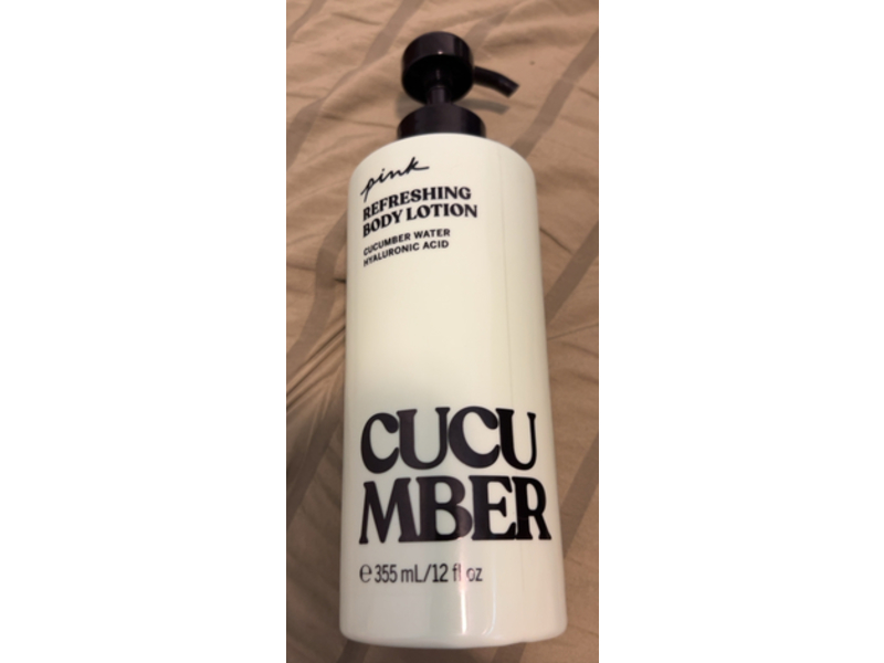 Victoria's Secret Pink Refreshing Body Lotion, Cucumber, 12 fl oz/355 mL
