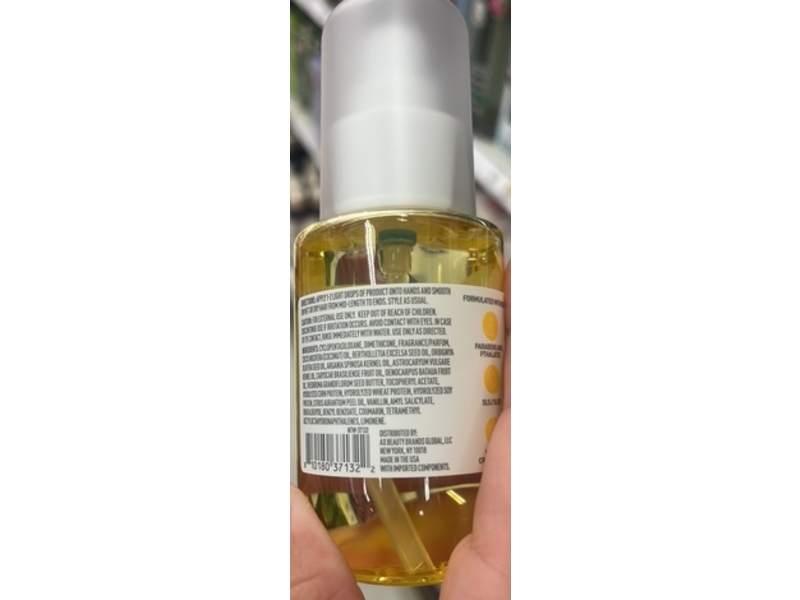 NatureWell SunDaze Nourishing Hair Oil, Cheeky Scented, 3 fl oz/89 mL