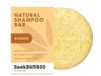 Seek Bamboo Coconut-Free Shampoo Bar, Ginger, 3.2 fl oz/91 g - Image 2