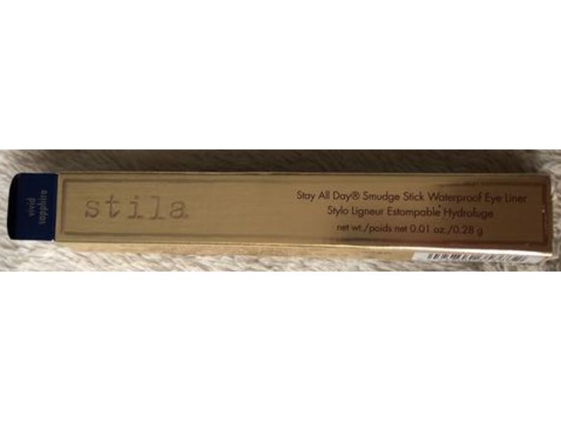 Stila Smudge Stick Waterproof Eyeliner, Vivid Sapphire, 0.01 oz/0.28 g