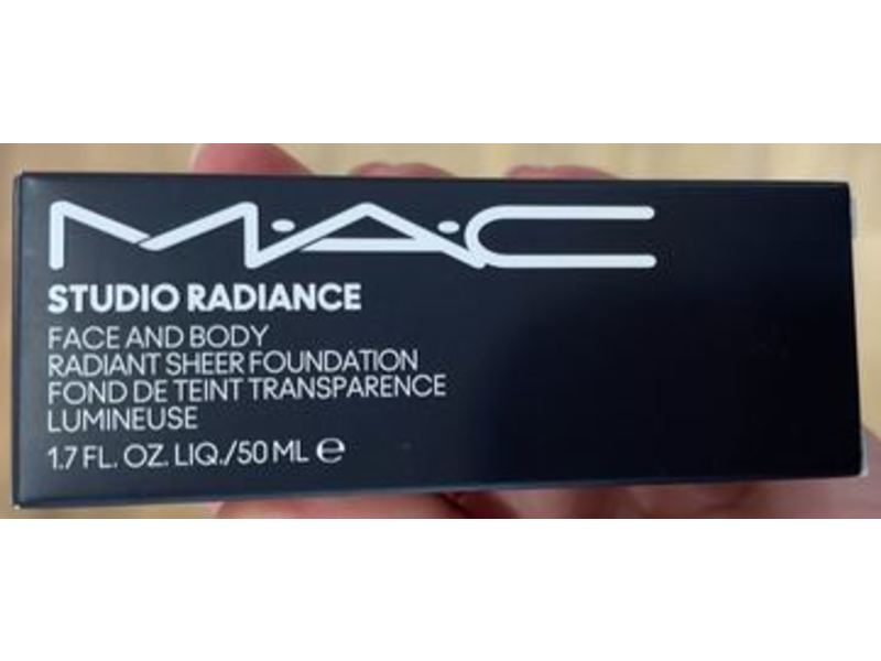 M.A.C Studio Radiance Face And Body Radiant Sheer Foundation, C2, 1.7 fl oz/50 mL