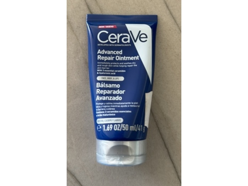 CeraVe Advanced Repair Ointment, 1.69 fl oz/50 mL