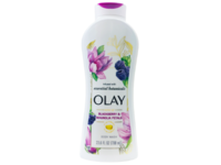 Olay Essential Botanicals Body Wash, Blackberry & Magnolia Petals, 23.6 fl oz/700 mL - Image 2