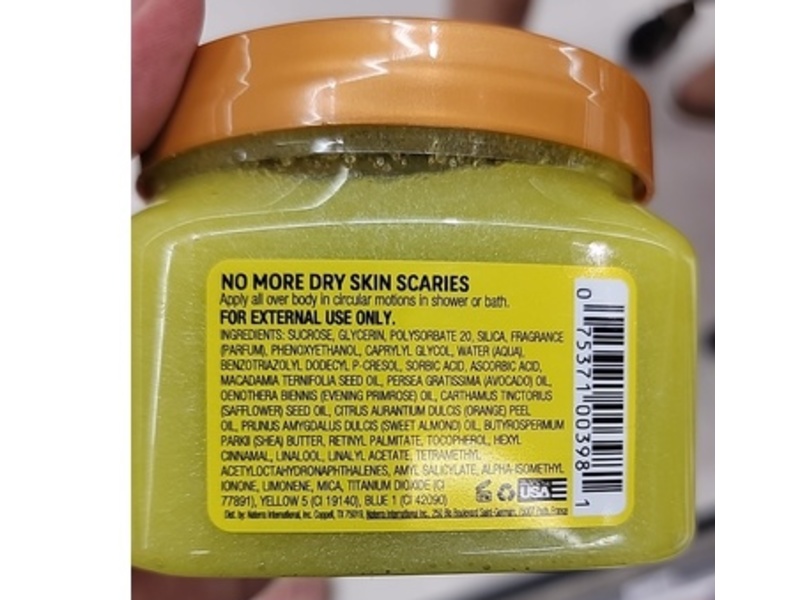 Tree Hut Shea Sugar Scrub, Frankenshine, 18 oz/510 g