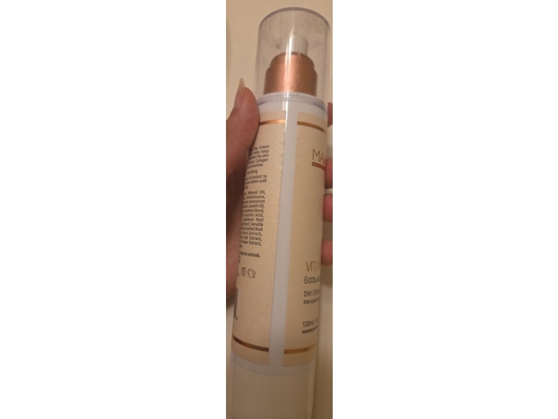 Manna Kadar Day Cream Moisturizer, Vitamin C & Collagen, 4.0 fl oz/120 mL