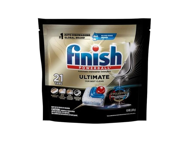 Finish Ultimate Dishwasher Detergent, 8.5 oz/241 g, 21 Count
