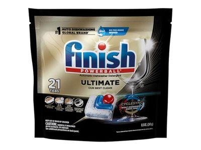 Finish Ultimate Dishwasher Detergent, 8.5 oz/241 g, 21 Count