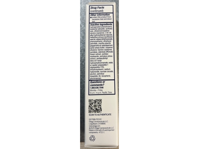 Obagi Lip Therapy Soothe & Protect Lip Treatment, SPF 30, 0.34 fl oz/10 mL