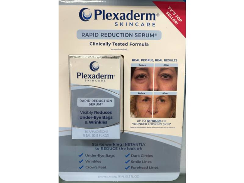 Plexaderm Skincare Rapid Reduction Serum, 0.3 fl oz/9 mL
