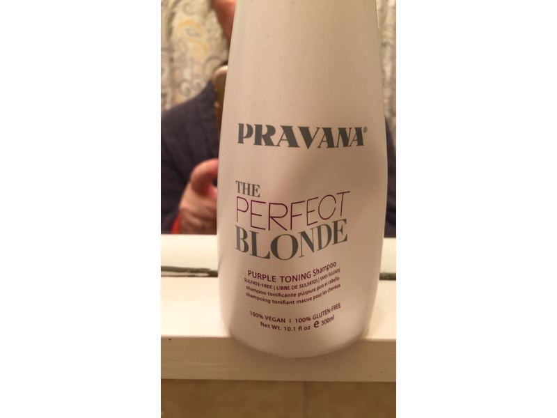 Pravana Cleanse The Perfect Blonde Purple Toning Shampoo, 11 fl oz/325 mL