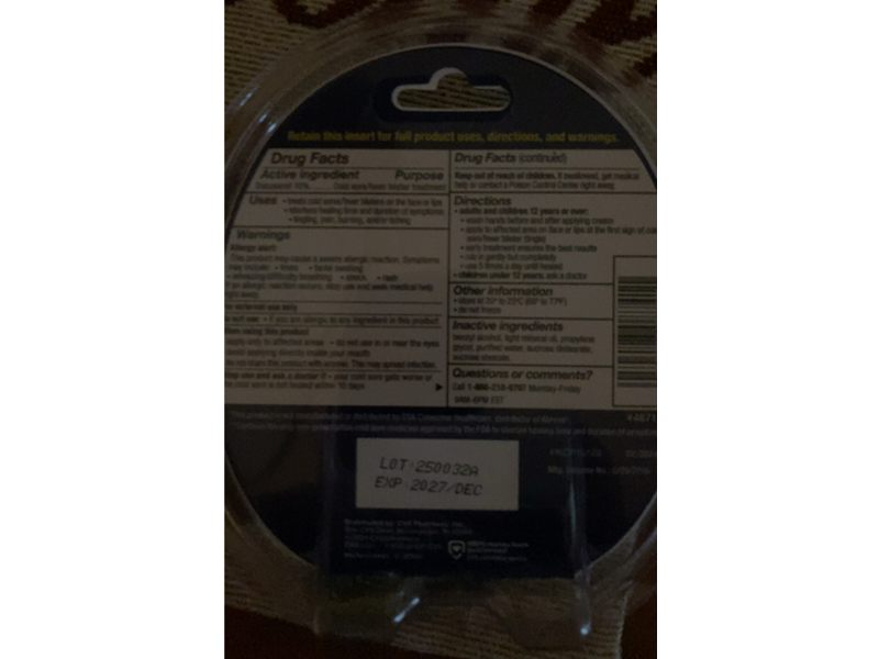 CVS Health Docosanol 10% Cream, 0.14 oz/4 g, Pack OF 2