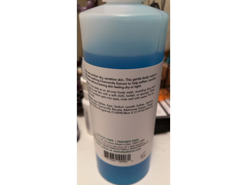 Mario Badescu Skin Care Azulene Body Soap, 16 fl oz/472 mL