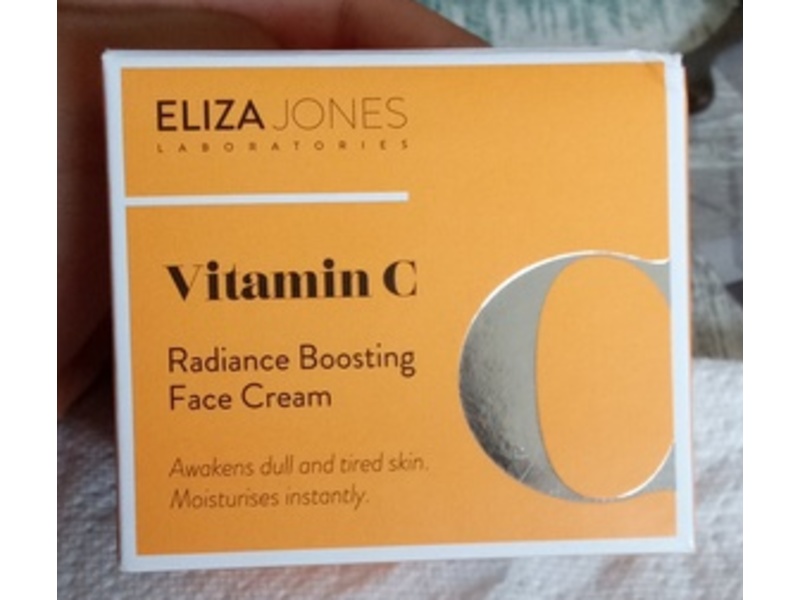Eliza Jones Radiance Boosting Face Cream, Vitamin C, 50 mL
