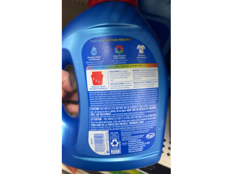 Persil Everyday Clean Liquid Laundry Detergent, 48 Loads, Original, 75 fl oz/2.21 L