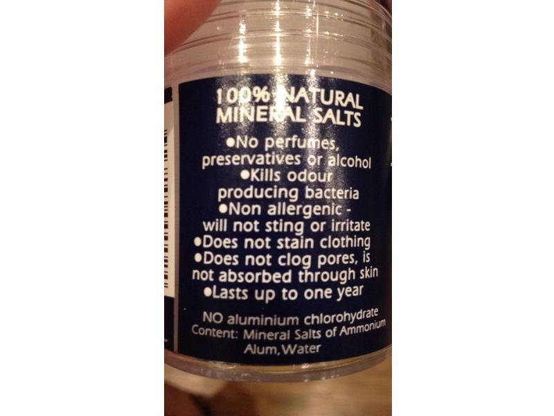 Deonat Natural Crystal Deodorant, 100 g