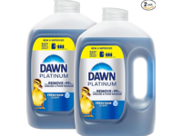 Dawn Platinum Dishwashing Liquid, Fresh Rain Scent, 51.5 fl oz/1.52 L, Pack Of 2 - thumbnail 1