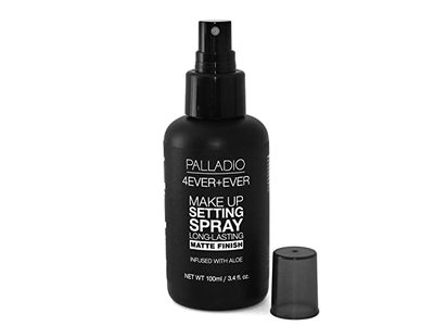Palladio 4Ever + Ever Make Up Setting Spray, Matte Finish, 3.4 fl oz/100 mL