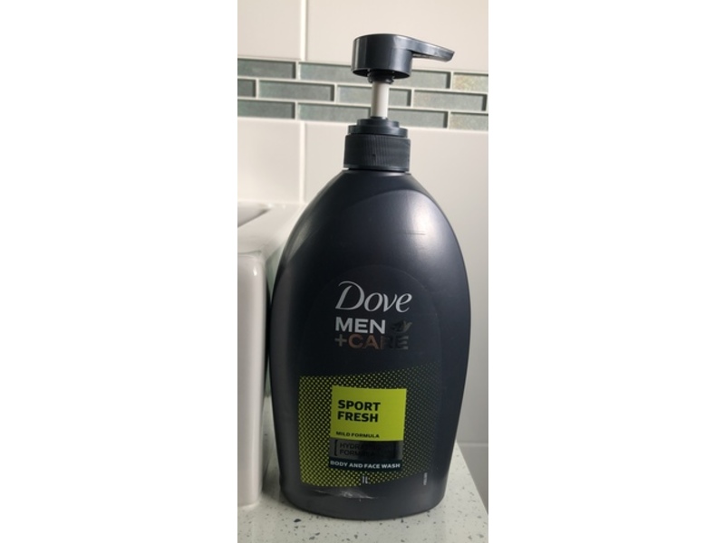Dove Men + Care Body & Face Wash, Sport Fresh, 1 L