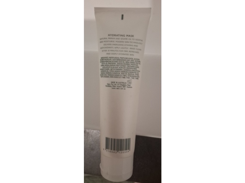 Natio Ageless Hydrating Mask, 3.5 oz/100 g