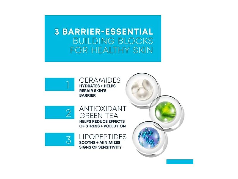 RoC Barrier Renew Night Moisturizer with Ceramides & Antioxidant Green Tea for Women and Men, 2.5 Ounces (74 mL)