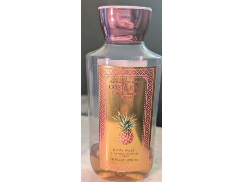Bath & Body Works Body Wash, Costa Rica Pink Pineapple Sunrise, 10 fl oz/295 mL