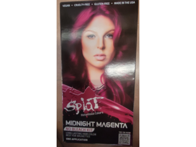 Splat Semi-Permanent Hair Color, Midnight Magenta, 1 Application