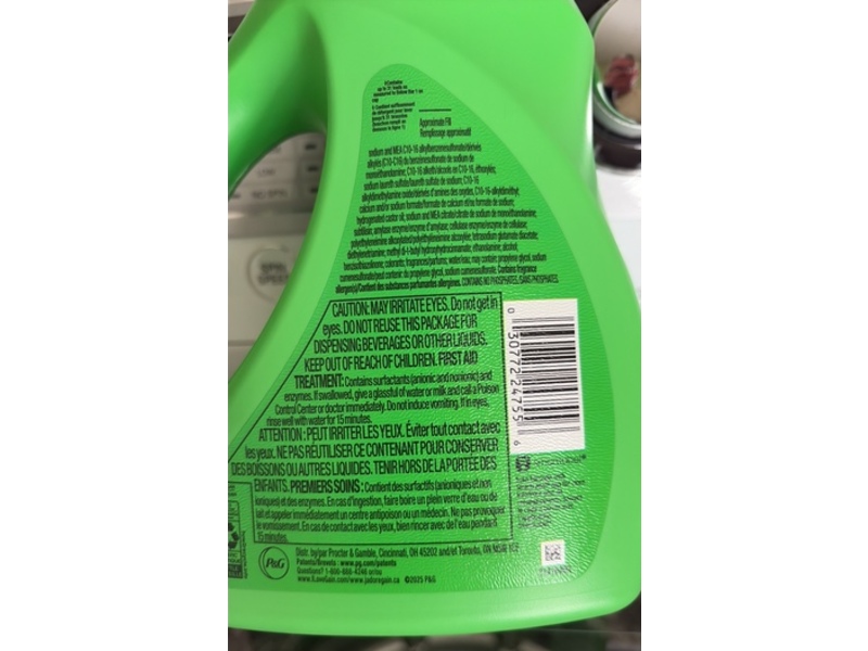 Gain Liquid Detergent, Original, 31 Loads, 41 fl oz/1.21 L