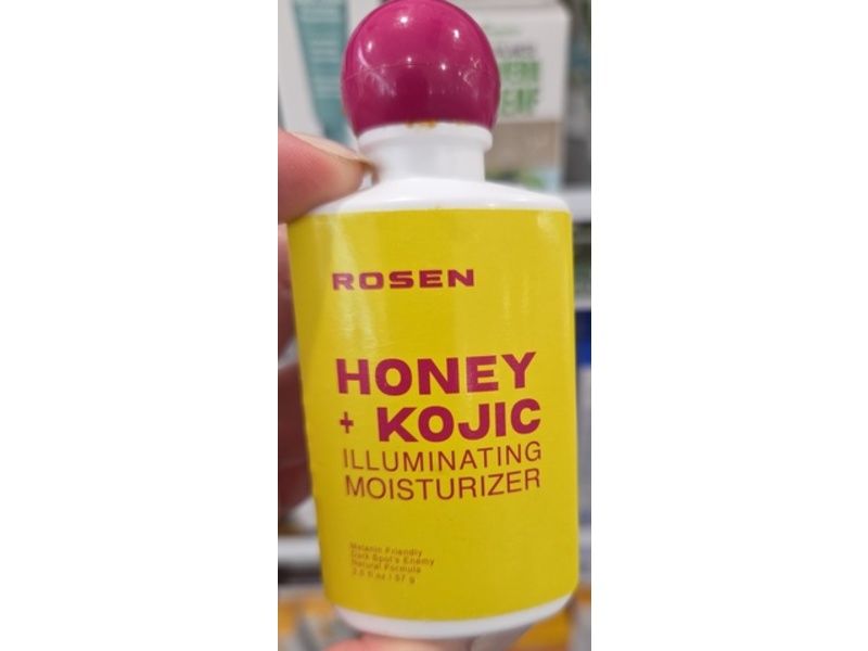 Rosen Illuminating Moisturizer, Honey + Kojic, 2 fl oz/57 g