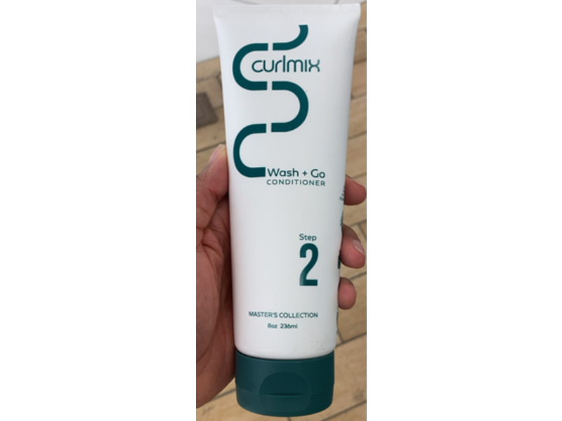 Curlmix Wash + Go Moisturizing Conditioner, Step 2, 8 oz/236 mL