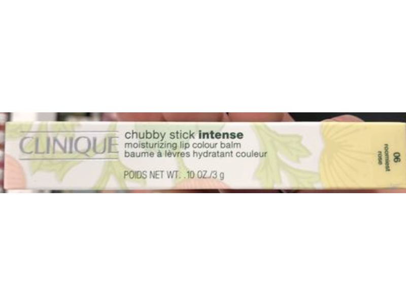 Clinique Chubby Stick Intense Moisturizing Lip Color Balm, 06 Roomiest Rose, 0.10 oz/3 g