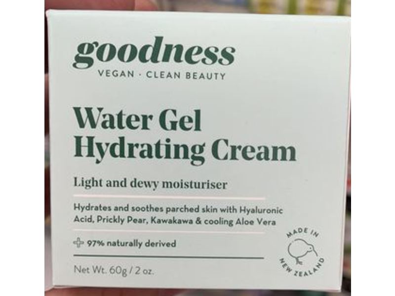 Goodness Water Gel Hydrating Cream, 2 oz/60 g