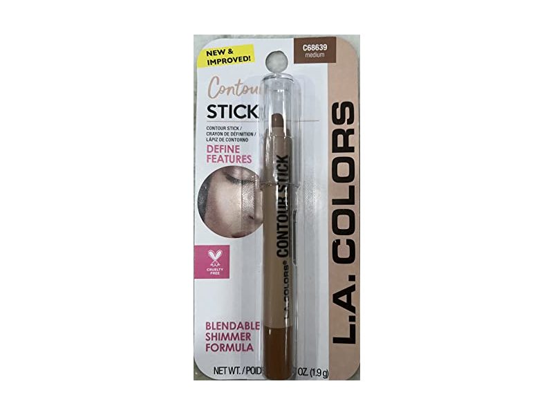 L.A. Colors Contour Stick, C68637 Tan, 0.07 oz/1.9 g