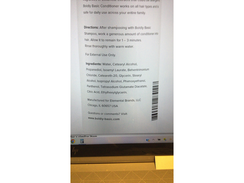 Boldly Basic Conditioner, 8.5 fl oz