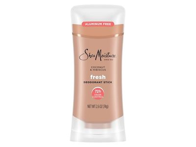 SheaMoisture Deodorant Stick, Coconut & Hibiscus, 2.6 oz/74 g