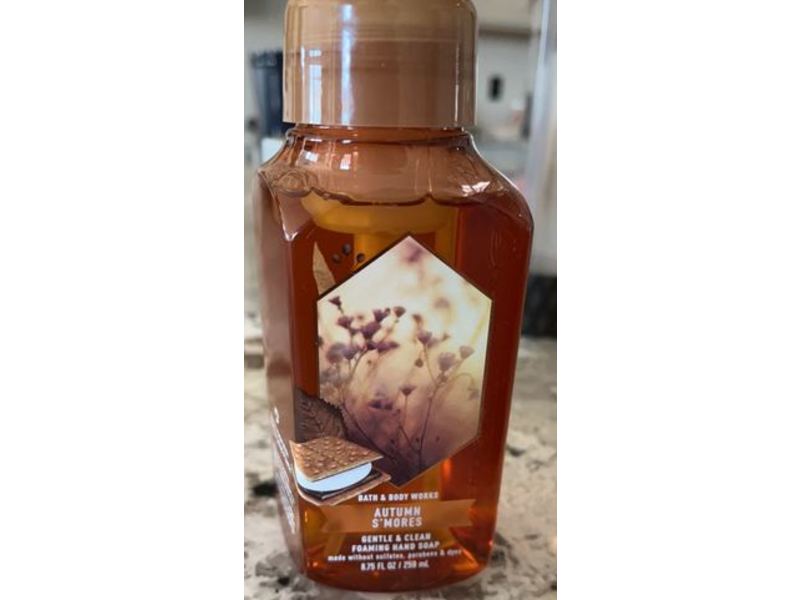 Bath & Body Works Gentle Foaming Hand Soap, Autumn S'mores, 8.75 fl oz/ 259 mL