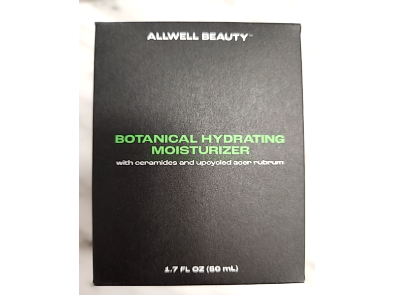 AllWell Beauty Botanical Hydrating Moisturizer, 1.7 fl oz/50 mL