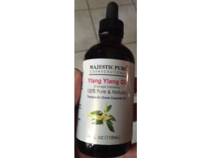 Majestic Pure Ylang Ylang Oil, 4 fl oz/118 ml