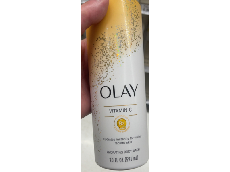 Olay Hydrating Body Wash, Vitamin C, 20 fl oz/591 mL