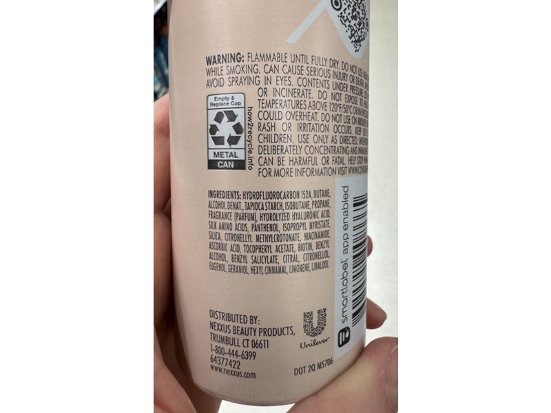 Nexxus Advanced Invisible Clean Dry Shampoo, 5 oz/141 g