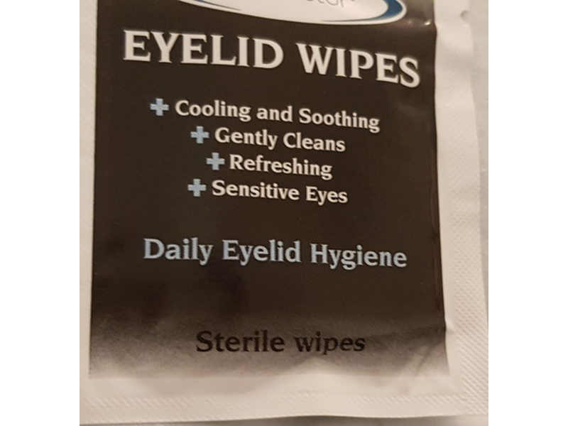 The Eye Doctor Eyelid Wipes, 20 Count