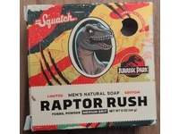 Dr. Squatch Jurassic Park Men's Natural Soap, Raptor Rush, 5 oz/141 g - Image 3