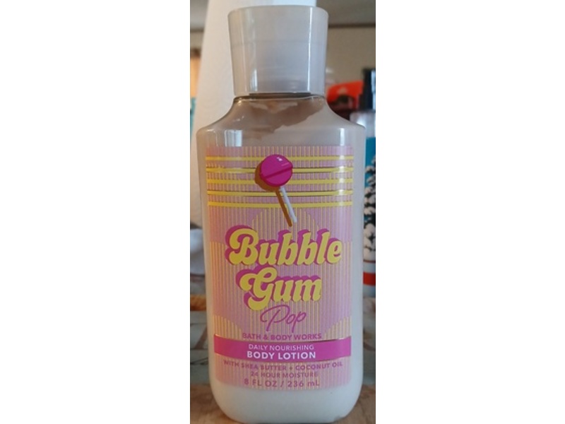 Bath & Body Works Daily Nourishing Body Lotion, Bubble Gum Pop, 8 fl oz/236 mL