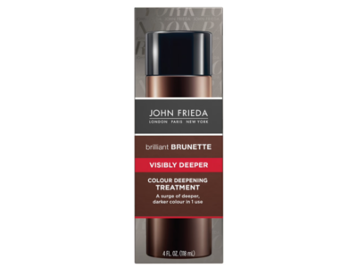 John Frieda Brilliant Brunette Colour Deepening Treatment, Visibly Deeper, 4 fl oz/118 mL