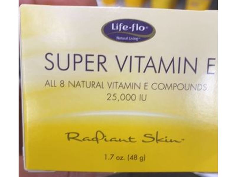 Life-Flo Super Vitamin E, 25,000 Iu, Radiant Skin,1.7 oz/48 g