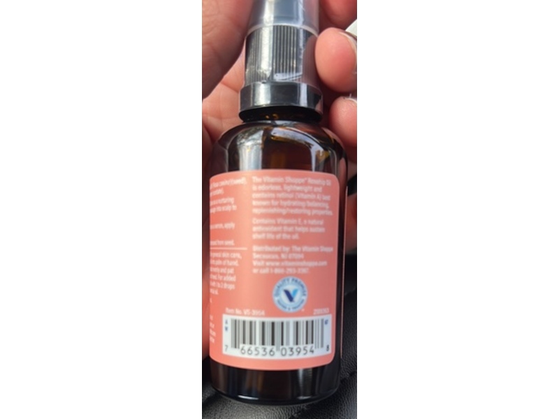 The Vitamin Shoppe Rosehip Skin Care Oil, 1.7 fl oz/50 mL