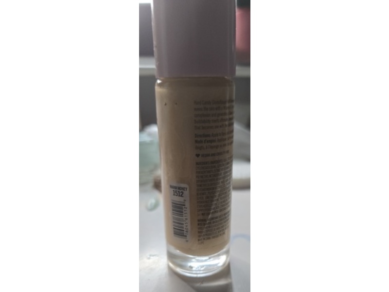 Hard Candy Glam Of Lauge Full Coverage Foundation, 1512 Warm Honey, 0.67 fl oz/20 mL