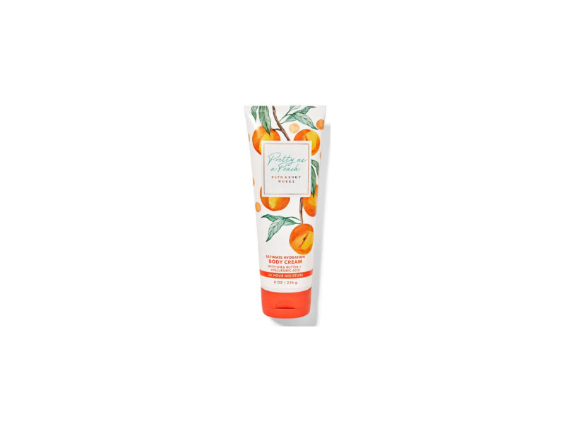 Bath & Body Works Ultimate Hydration Body Cream, Pretty As A Peach, 8 oz/226 g