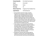 Four Reasons Sensitive Strong Hairspray, Hold Level 4, 7.5 oz/214 g - thumbnail 3